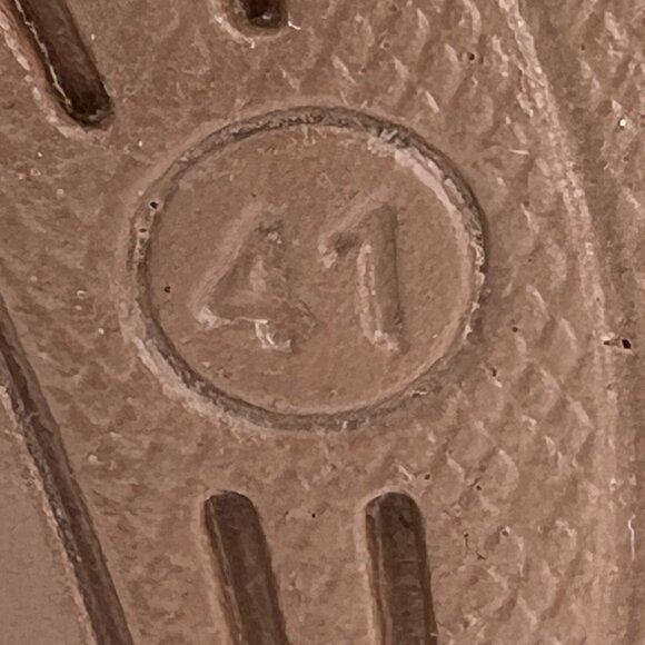 Atalina SuedeLook Comfort Feel Sandals Womens Size 9.5 EU 41 Tan Wedge Heels - Picture 9 of 9